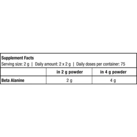 Biotech 1 g 300G Beta Alanine