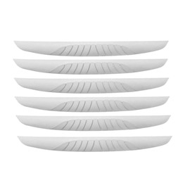 6 Stück Autotür-Kantenschutz, transparent, Kratzschutz, abriebfest, dekorative Streifen, Autotür-Puffer-Verkleidung, Zierleiste für alle Autos und LKW-Türen