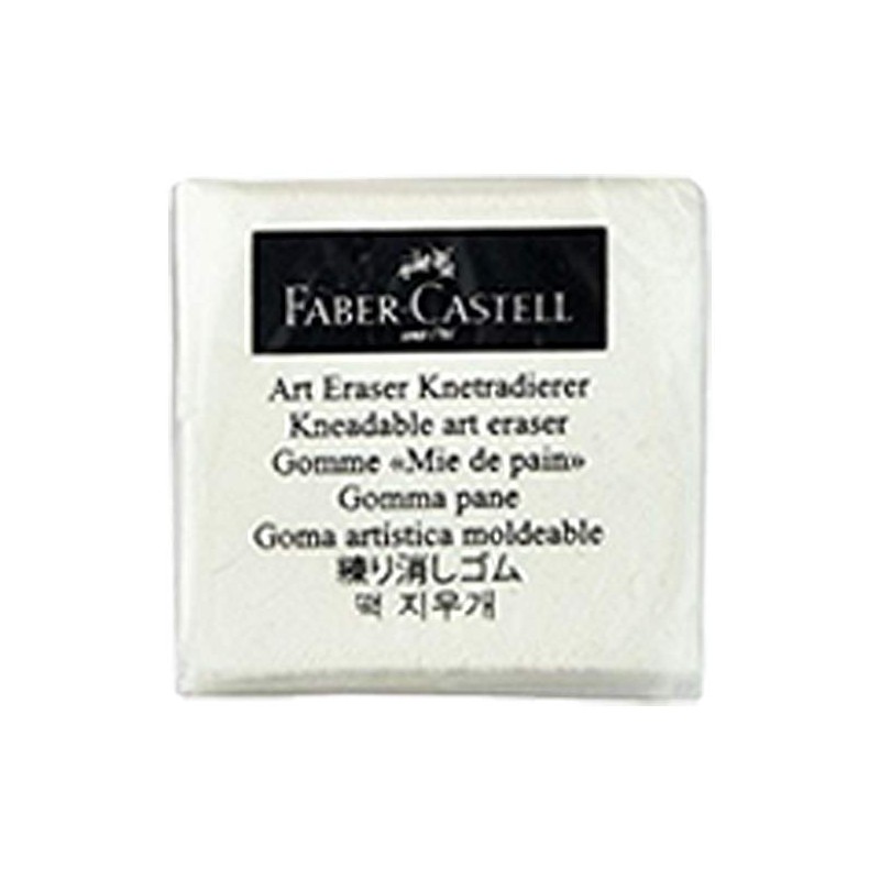 Faber-Castell Kneading Eraser, Art Eraser, White, Pack of 10