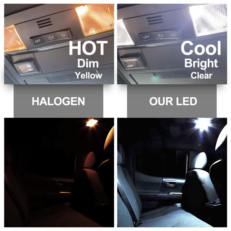 nsautolighting 11pcs Interior LED Lights Bulb Kit for Ford F150