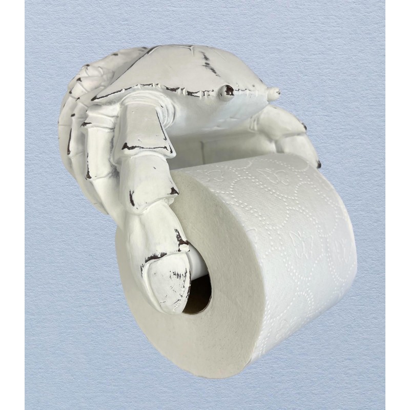 Crab Wall Mount Toilet Paper Roll Holder - Unique Decorative