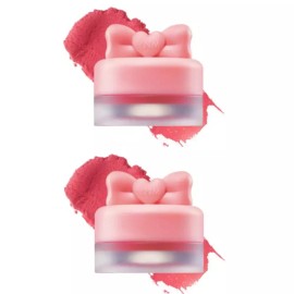 YNM 립앤치크 버터팟 매트 립틴트 01 체리버터 X2개 YNM Lip & Cheek Butter Pot Matte Lip Tint 01 Cherry Butter X2 Pieces