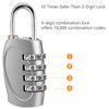 Hedume 8 Pack Combination Lock 4 Digit Padlock for School