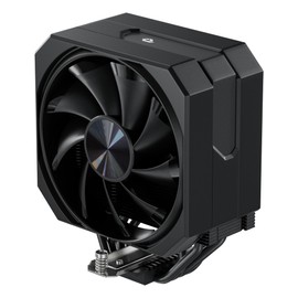 CPU Air Cooler with 4X6mm Heat Pipes,120mm Fan CPU Cooler 1650rmp,CPU Air Cooler AMD AM5/AM4/AM3 Series,CPU Air Cooler 6.1’’ Height Compatible with Intel LGA 1700/1851/1155/1156/2011/2066(Black)