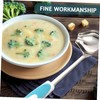 LABRIMP Stainless Steel Gravy Ladle Curve Spout Food Grade Soup
