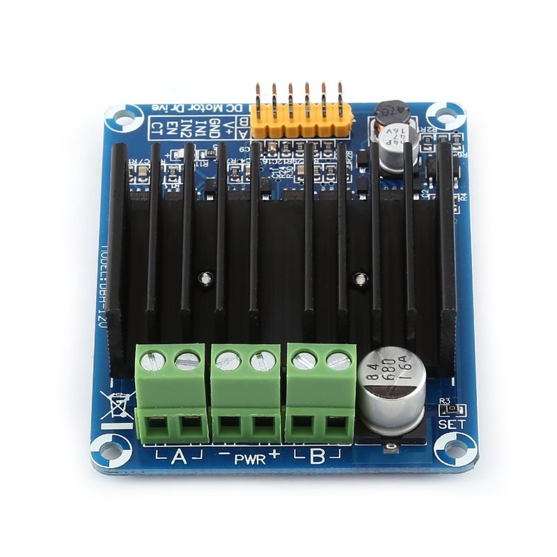 Dual Channel 5-12V DC Motor Controller H Bridge 0A-30A Motor
