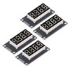 4 Sets Digital Tube Display Module LED 4 Digit 7