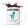 Onkelsaurus Tasse als Geschenk zum Vatertag lustige Geschenkidee Onkel das