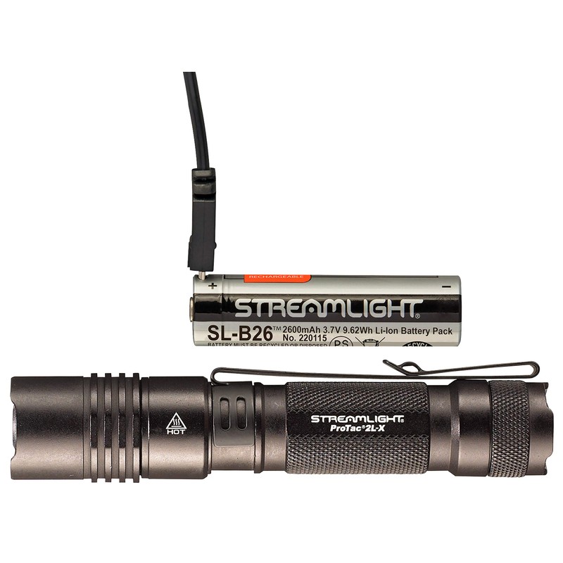 Streamlight 88083 ProTac 2L-X USB 500-Lumen Multi-Fuel EDC High Performance