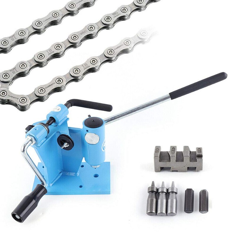 CNCEST Professional Chainsaw Saw Chain Rivet Spinner Repair Tool,Chain Saw