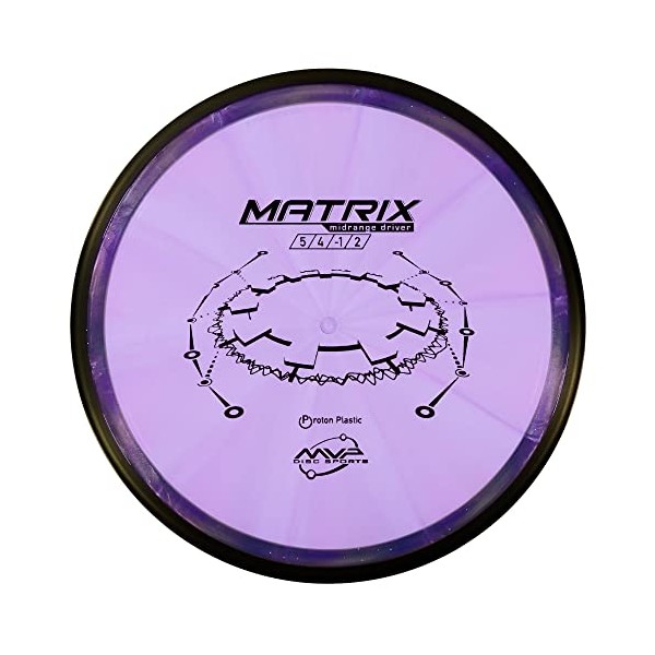MVP Disc Sports Proton Matrix Disc Golf Midrange Driver (175-180g / Mystery Color)