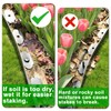 JERIA 4 Inch Tall 33 FT Garden Edging Kit with