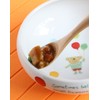 Pottery House Easy to Scoop Bowl, Ranran Land, White, 5.2