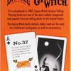 Gypsy Witch Fortune Telling Cards