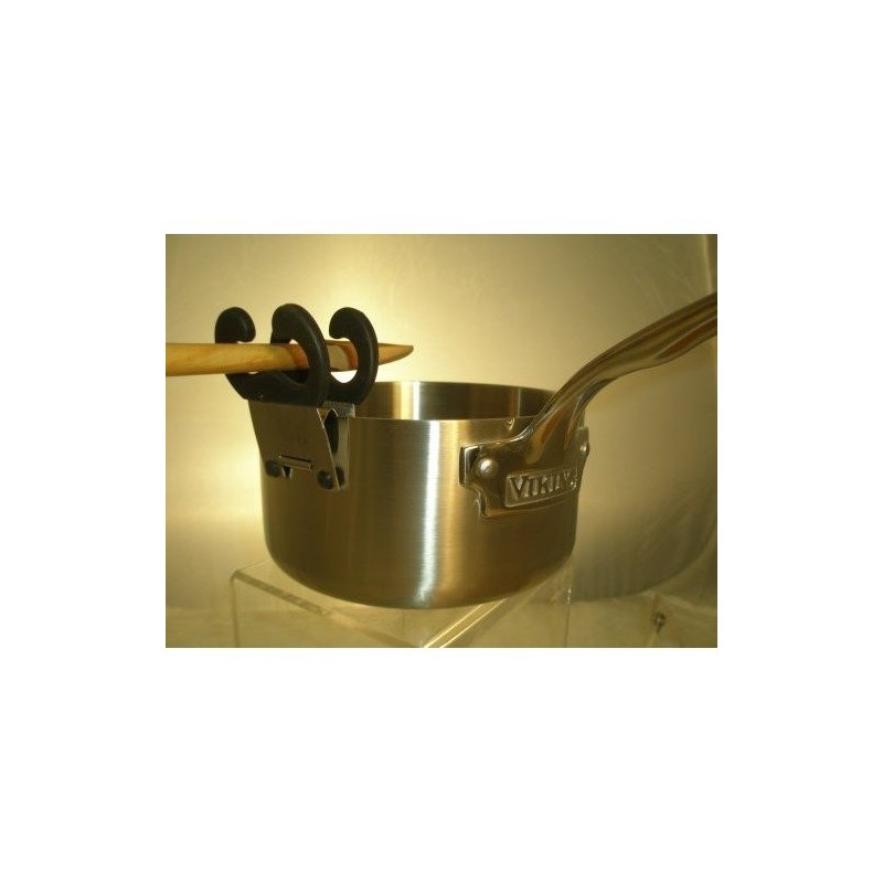 Spoon Pot Clip Handy Kitchen Gadget Organize Cooking