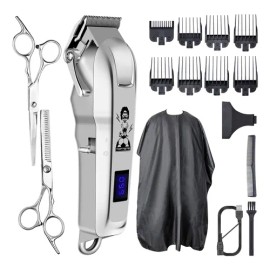 Kit De Cortapelos Profesional Hombres Recortador Pelo Barba