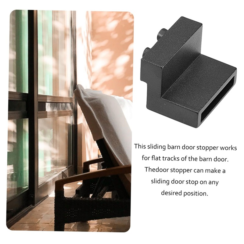 Operitacx 3pcs Door Limiter for Sliding Industrial Doors Gap Blocker