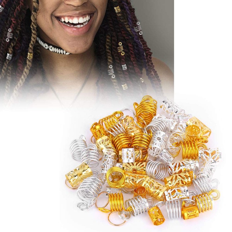 90 Piezas De Anillos De Trenza Para El Cabello, Accesorios