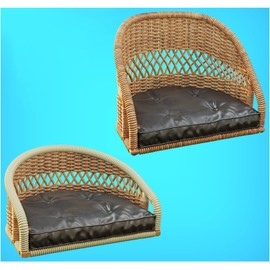 Gas Patch Model GAS72260 1/72 WWI British Airplanes, Wicker Seat D, 2 Types, 1 Each, Parts for Plastic Models