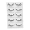 Healeved Thick Natural False Eyelashes Handmade Fiber Long Wide Soft
