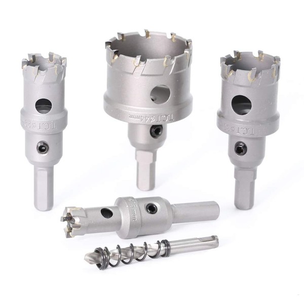BOZONLI Hole Saw Carbide Drill Bit Hole Opener Ideal for