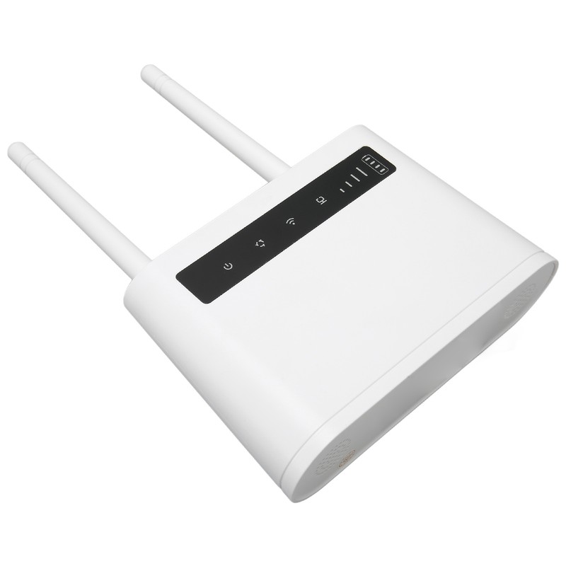4G WiFi Router 300Mbps High Speed 4000mAh Standard SIM Card