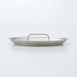Mujin Ryohin Stainless Steel Multi-Purpose Lid for Diameter 16-18cm and Approx. Diameter 20cm 82219968 Silver