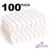 Liliane Collection Bulk Wholesale Carton of 100 Glass Towels -