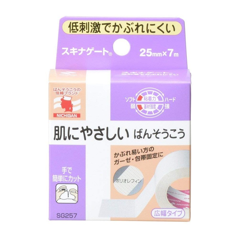 nitiban Hypoallergenic Roll Banko Oh Snap 膏 sukinage-to 25 mm Wide