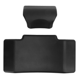 Ausla Motorcycle Tail Cover Backrest Cushion PU Leather High Rebound Motorcycle Top Case Passenger Backruder Fit Universal 36L 45L Rear Top Box