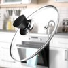 KADAX Pot Lid Handle, Plastic and Stainless Steel Fireproof Lid
