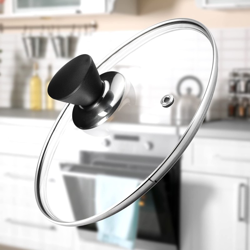 KADAX Pot Lid Handle, Plastic and Stainless Steel Fireproof Lid