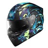 KYPARA Motorcycle Dual Visor Flip up Modular Full Face Helmet
