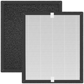CHNPOFNT Replacement True he-pa Filters Compatible with PARTU Air Purifier BS-10, 3-Stage Filtration High-efficiency Activated carbon, 2-Pack