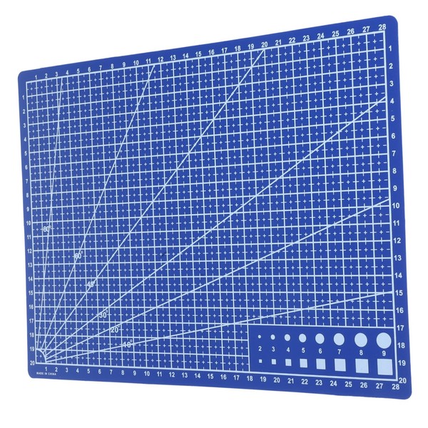 DOITOOL Double Sided Self Healing Cutting Mat for Sewing Ruler