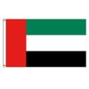 PinkDisplay Aisa flag (UAE)3x5ft(90x150cm) eyelets and double stitches