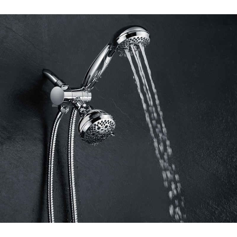 Shower Head/Handheld Combo, WASSERN High Pressure Intake Air 3way 148