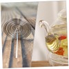 ULTECHNOVO 20Pcs Stainless Steel Tea Pot Filters Spring Strainers for