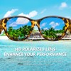URUMQI Sunglasses Fit Over Glasses for Women, Polarized UV400 Protection