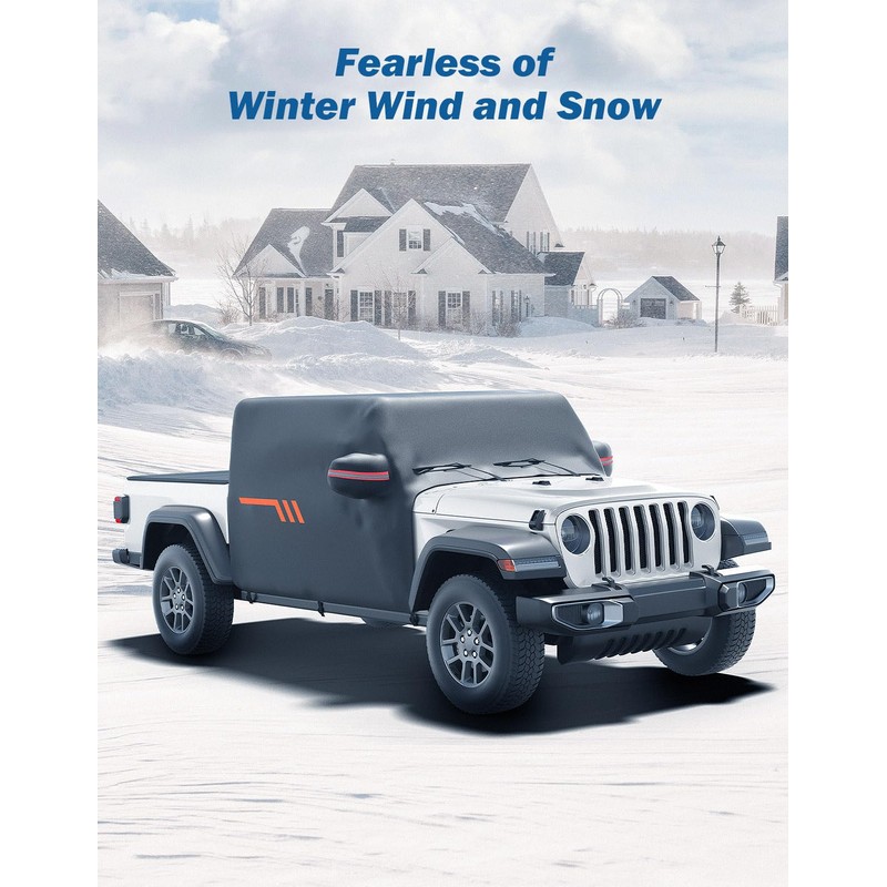 JOYTUTUS Cab Cover Compatible with Gladiator JT 2020-2026, Waterproof Gladiator