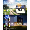Peasur Solar Lights Outdoor Motion Sensor, 6 Pack 140 LED