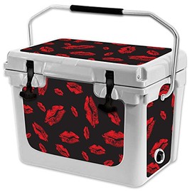 MightySkins (Cooler Not Included) Skin Compatible with RTIC 20 Cooler (2017 Model) - Kiss Me | Protective, Durable, and Unique Vinyl Decal wrap Cover | Easy to Apply | Made in The USA