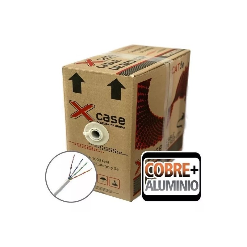 Taej 85 305 Metros Bobina Cable Utp Cat 5e Blanco