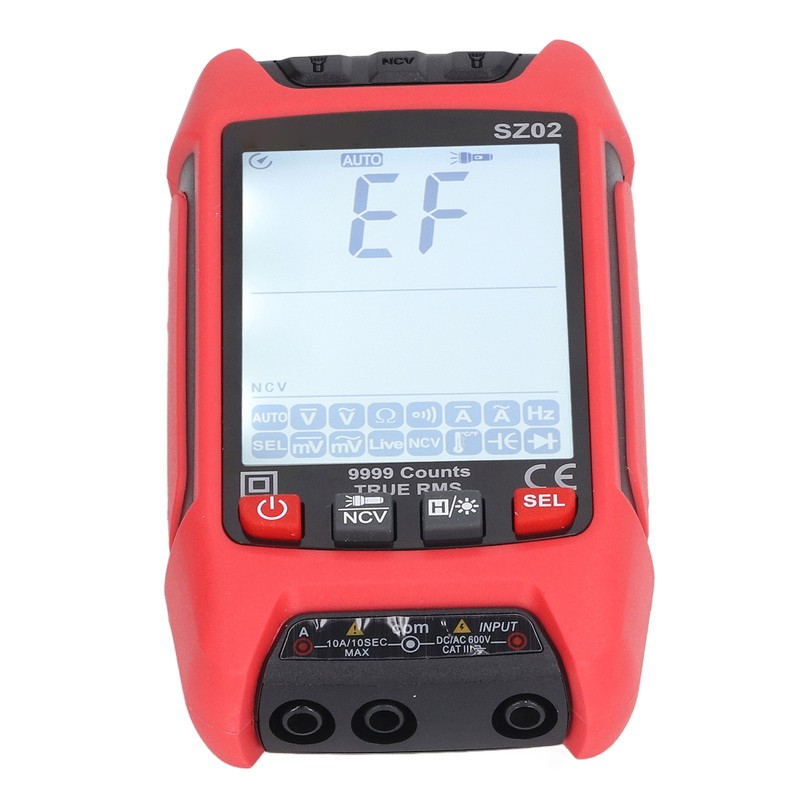 Digital Multimeter Intelligent Anti Burning Automatic LCD Backlit Display NCV