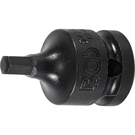 BGS 5485-6 | Impact Bit Socket | length 42 mm | 12.5 mm (1/2") Drive | internal Hexagon 6 mm