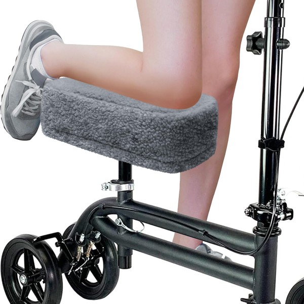 SPRING SEAON Plush Cushion Pad Cover for Knee Scooters -