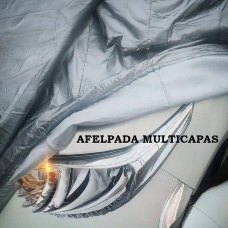 Forro Vehicular C/broche Uso Rudo Plata Suv Grande