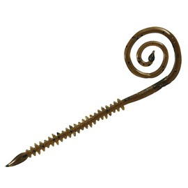 Daiwa Hongfang Nakai Mushi Curly 7" Seaweed Green