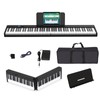 OYAYO Folding Piano Keyboard 88 Key, Portable Piano Keyboard with