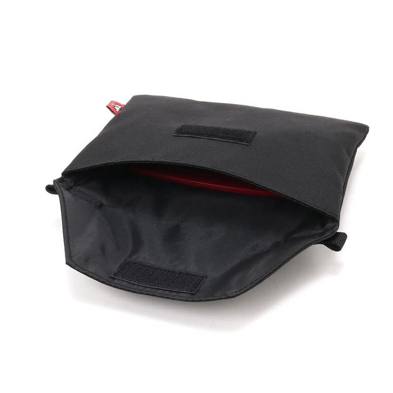 Chums Men's Pouch Recycle Wet Tissue Case, Black